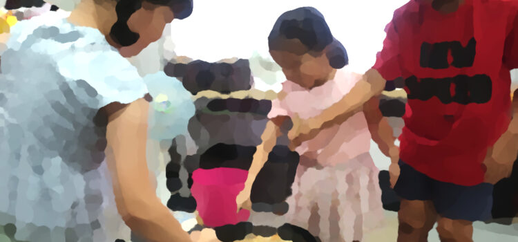 勉強に水遊び ~夏休みてらこや報告~ やきそばをつくっています