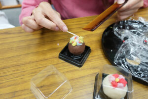 和菓子作り