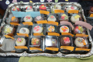 完成した和菓子