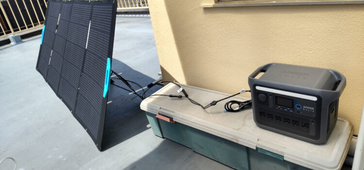 ポータブル電源を準備しています ポータブル電源を準備しています