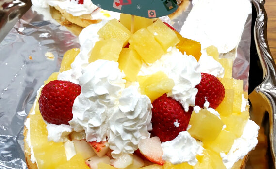 ポチ袋作り、クリスマスケーキ　～12月てらこや報告～